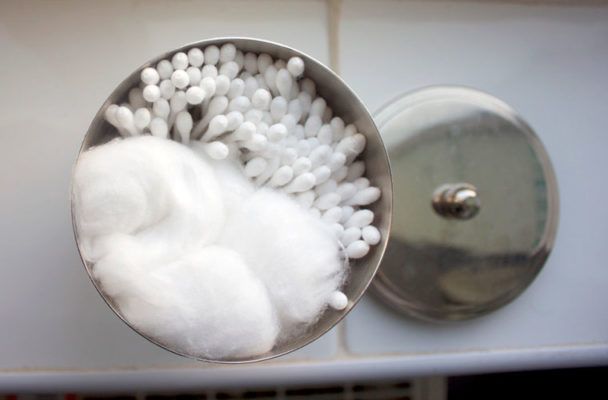 The Simple Cotton-Ball Hack That Could Solve Your Stinky Trash Can Problems