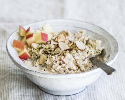 Give Your Breakfast the Hygge Treatment With a Warm Bowl of Apple Ginger Muesli