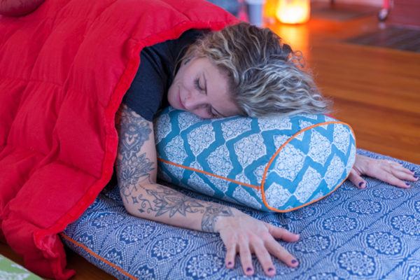 What Is Blanket Yoga and How Can It Help You Stay Cozy (and Calm) This...