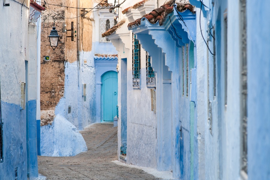 The best Pinterest photos Morocco's blue city