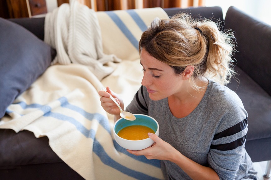 Chicken noodle soup health benefits for flu