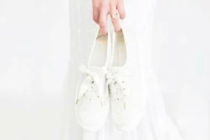 Since wedding sneakers are now a thing, it's a comfy time to be a bride