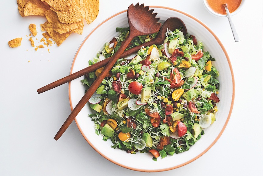 Chipotle-Garlic Chopped Salad Recipe