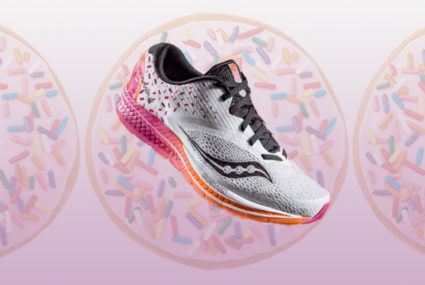 dunkin donuts running shoes saucony