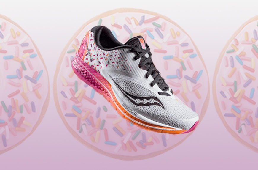 Saucony x Dunkin' Donuts sneakers collab