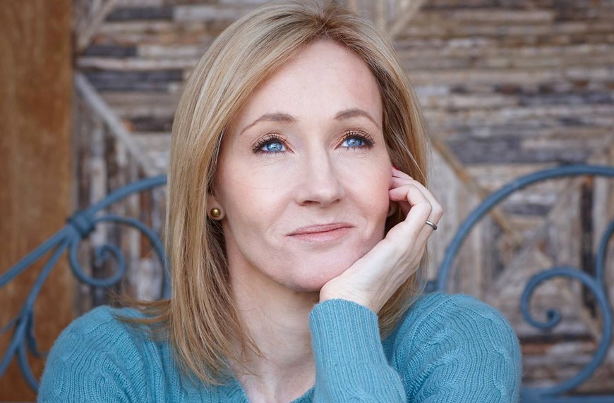 What J.K. Rowling does when she's feeling down