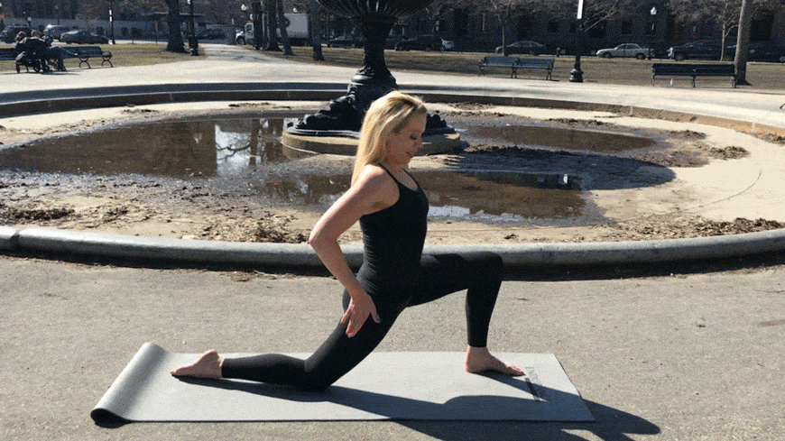 Julie Erickson's pilates moves for runners