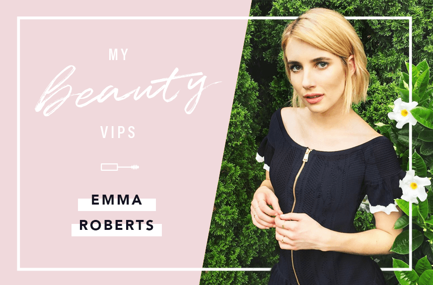 emma roberts favorite beauty products