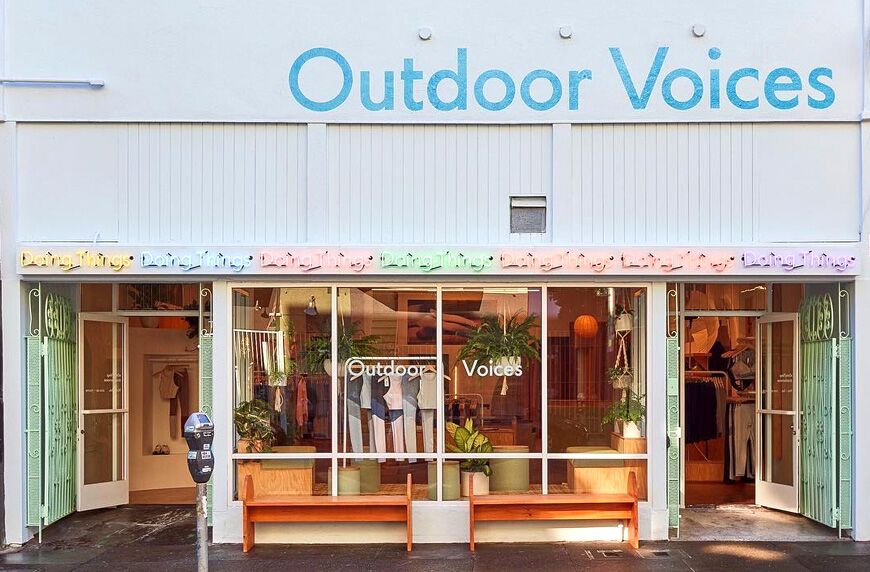 Is Outdoor Voices expanding storefronts?