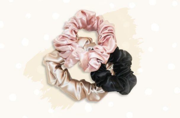 Luxe Silk Scrunchies Are the Newest Way to Give Your Hair a Spa-Like Treatment