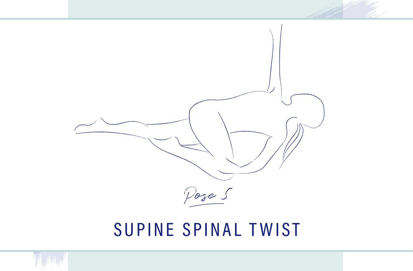 supine spinal twist