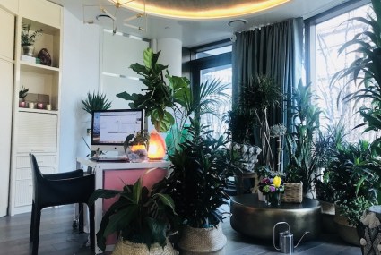 You’re Going to Want to Replicate Sophia Gushée’s Plant-Filled Office ASAP