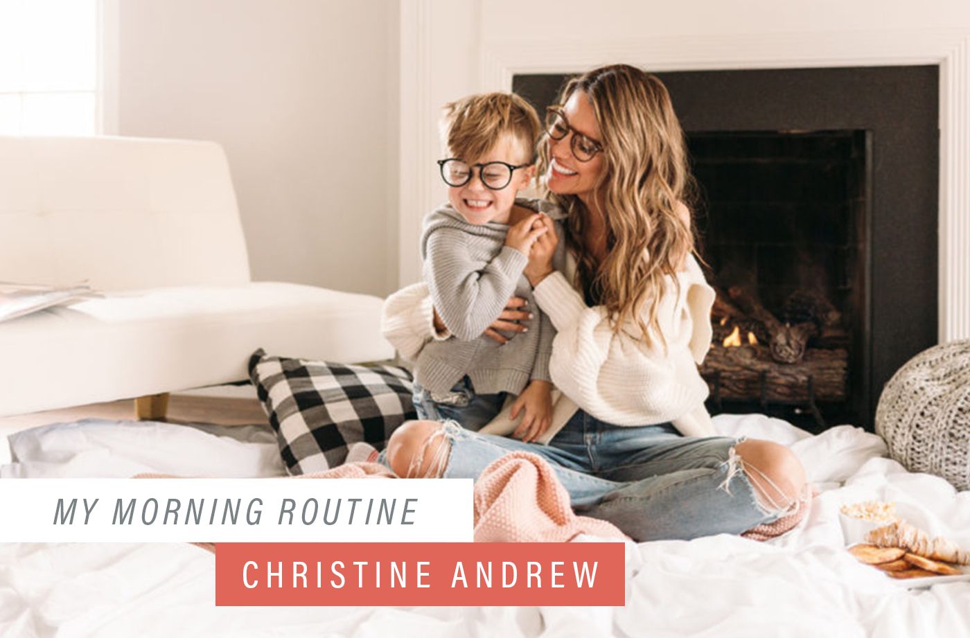 Christine Andrew's morning routine