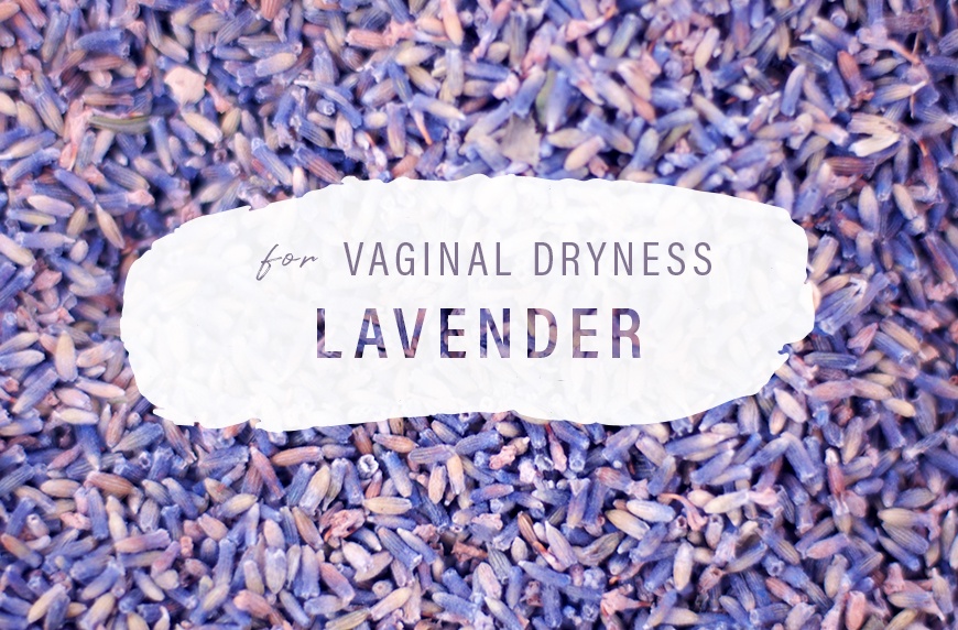 lavender for vaginal dryness