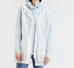 clear rain jacket zara