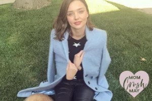How Miranda Kerr practices mindfulness with her son