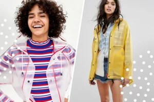 9 sheer raincoats that'll show off your chic athleisure during spring showers