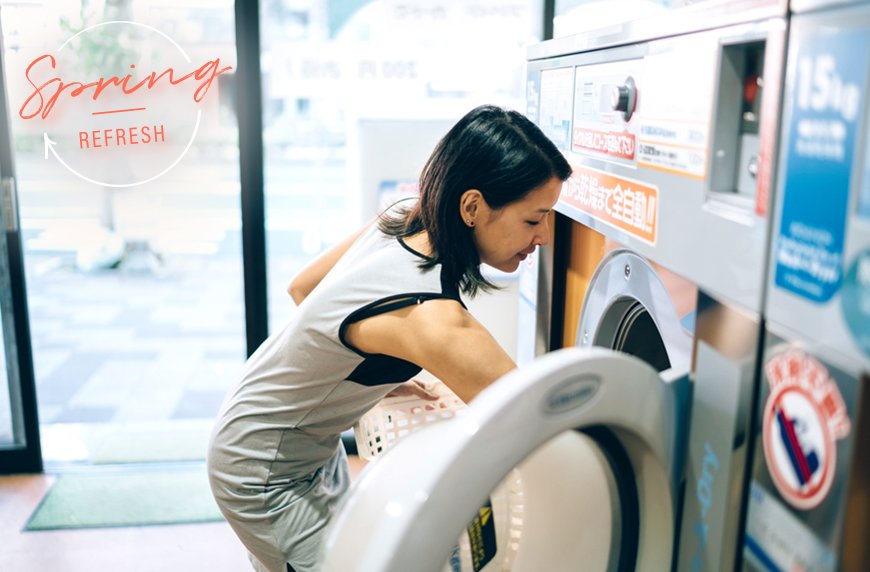 Laundry woman