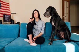 Prefer to binge-watch with your pet? You're hardly alone, survey results show