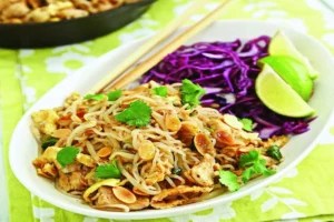 This homemade keto pad Thai will satisfy your takeout cravings
