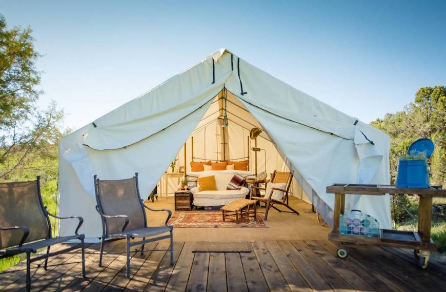 Airbnb's affordable worldwide glamping listings