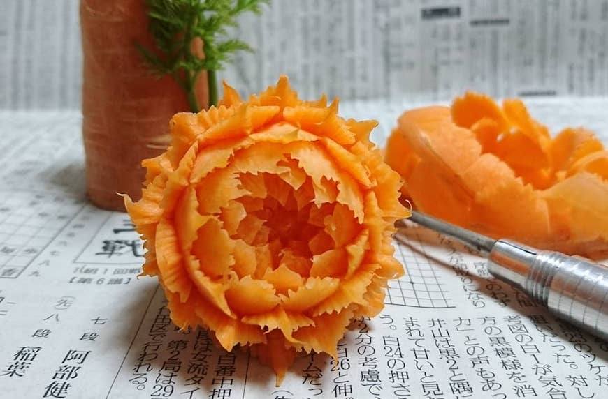 This Instagram is full of hand-carved produce
