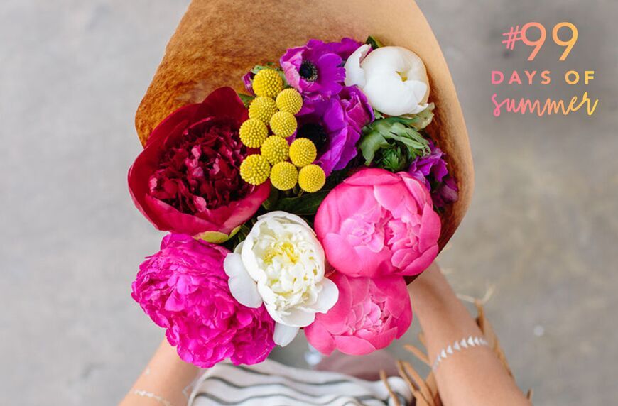 how to make a summer bouquet