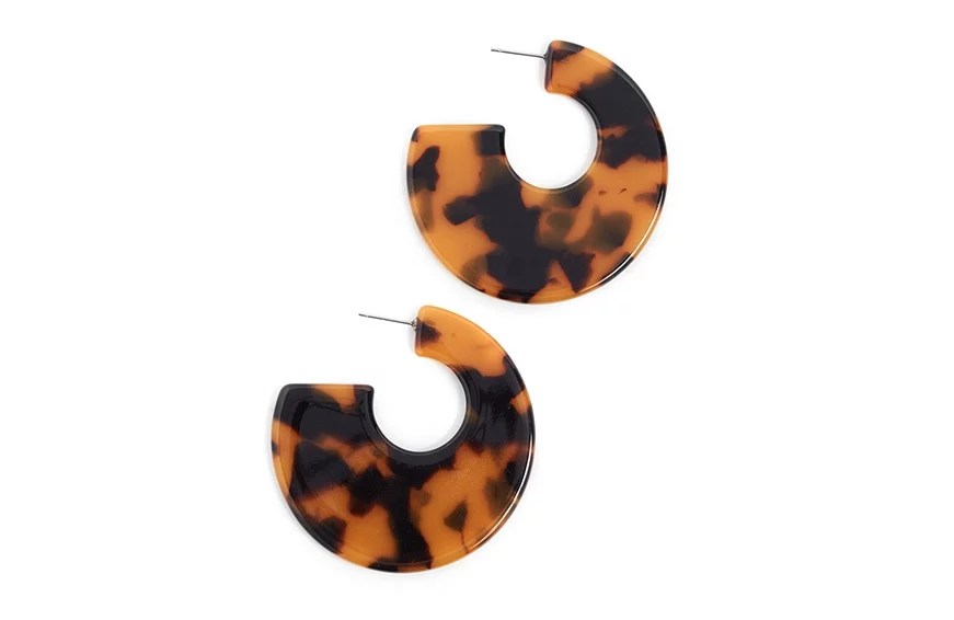 Shashi Katy Hoop Earrings, $42