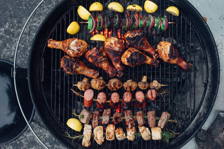 Grilling food might not be safe for your skin