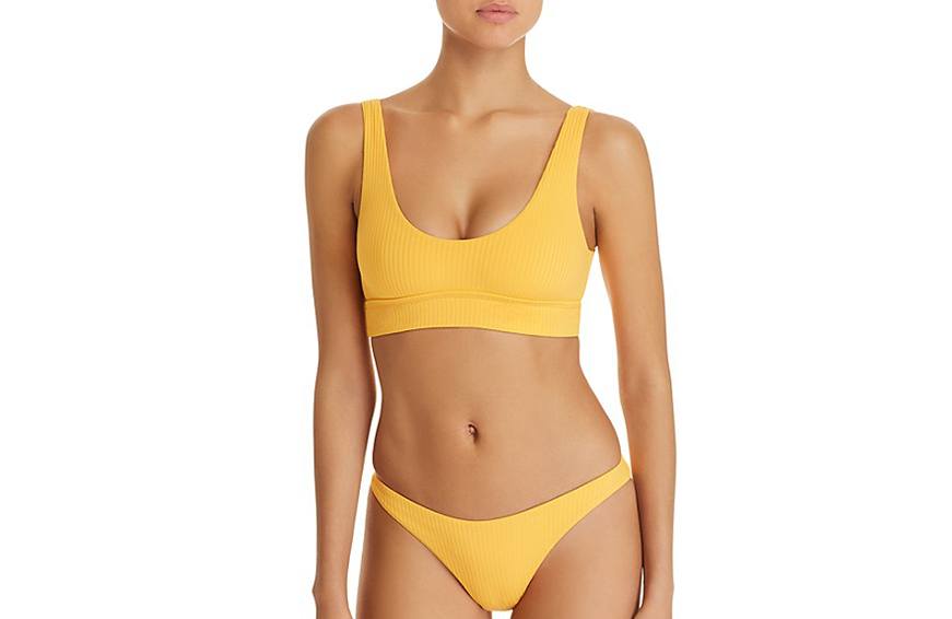 Vitamin A Sienna Bikini Top & California High-Cut Bikini Bottom, $202