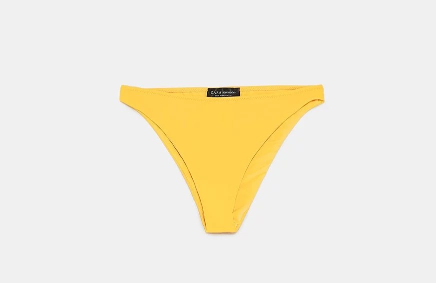 Zara Plain Bikini Bottom, $26