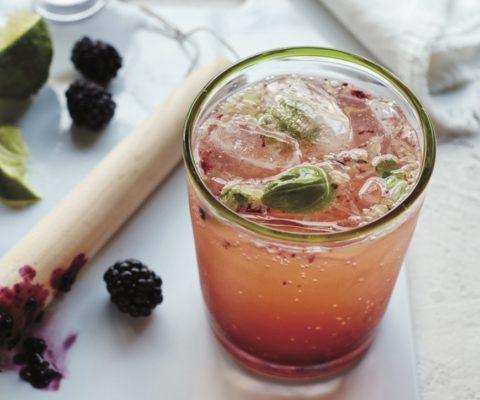 Mix up This Blackberry Basil Mocktail Specially Created to Lower Inflammation