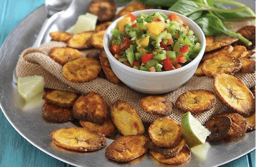 Plantain Chips and Salsa