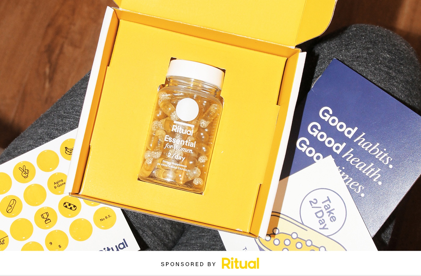 Ritual multivitamins monthly subscription box
