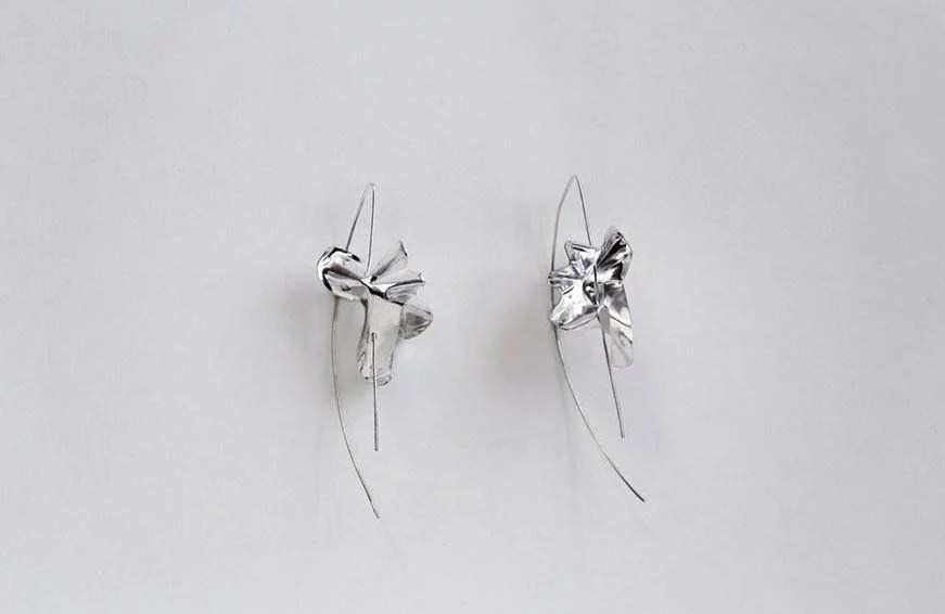 Closer By Wwake Lancet Earrings, $246