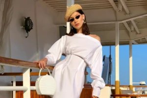 This French-girl hat trend offers the ultimate sun protection—just ask Bella Hadid
