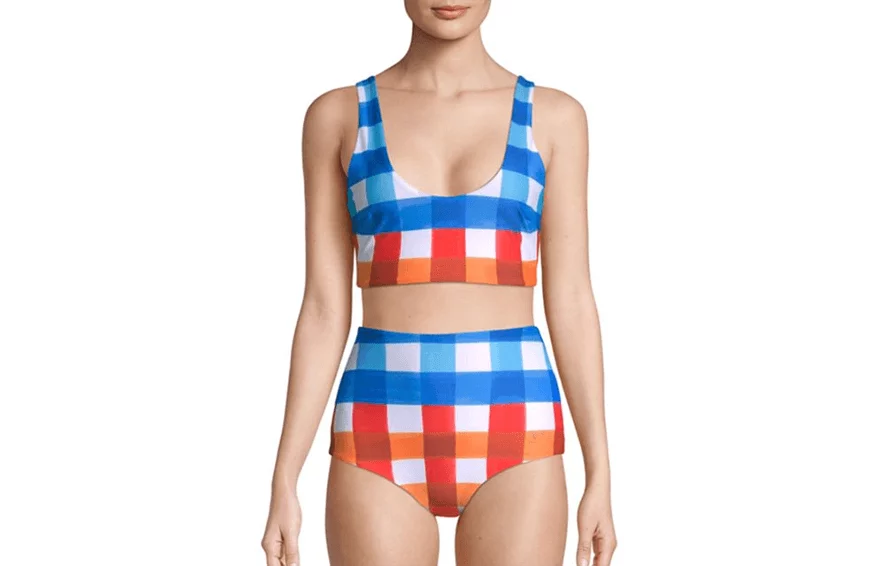 Mara Hoffman Lira Bikini Top, $145