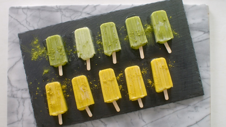 completed popsicles