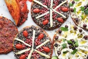 Give your pizza a Middle Eastern twist with this gluten-free recipe