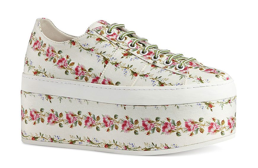 Gucci Women's Peggy Platform Lace Up Sneakers, $850