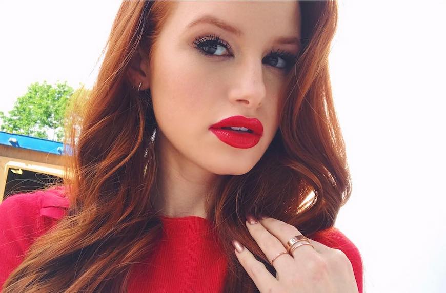 Steal this Madelaine Petsch makeup tip for lips