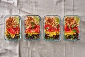 How to meal prep for the week in just 90 minutes (mic drop)