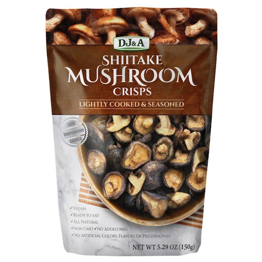 shiitake mushroom chips