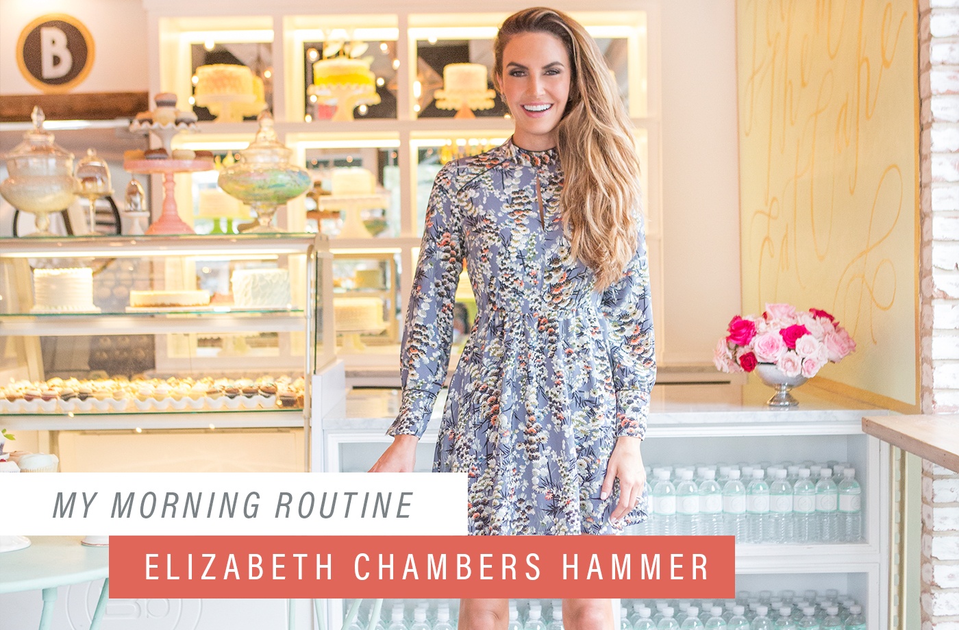 Elizabeth Chambers Hammer morning routine