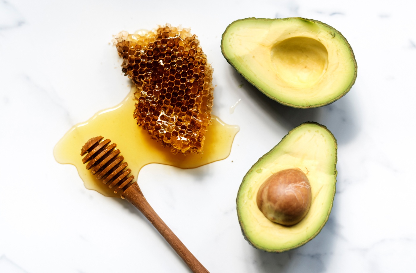 Image result for avocado and honey"