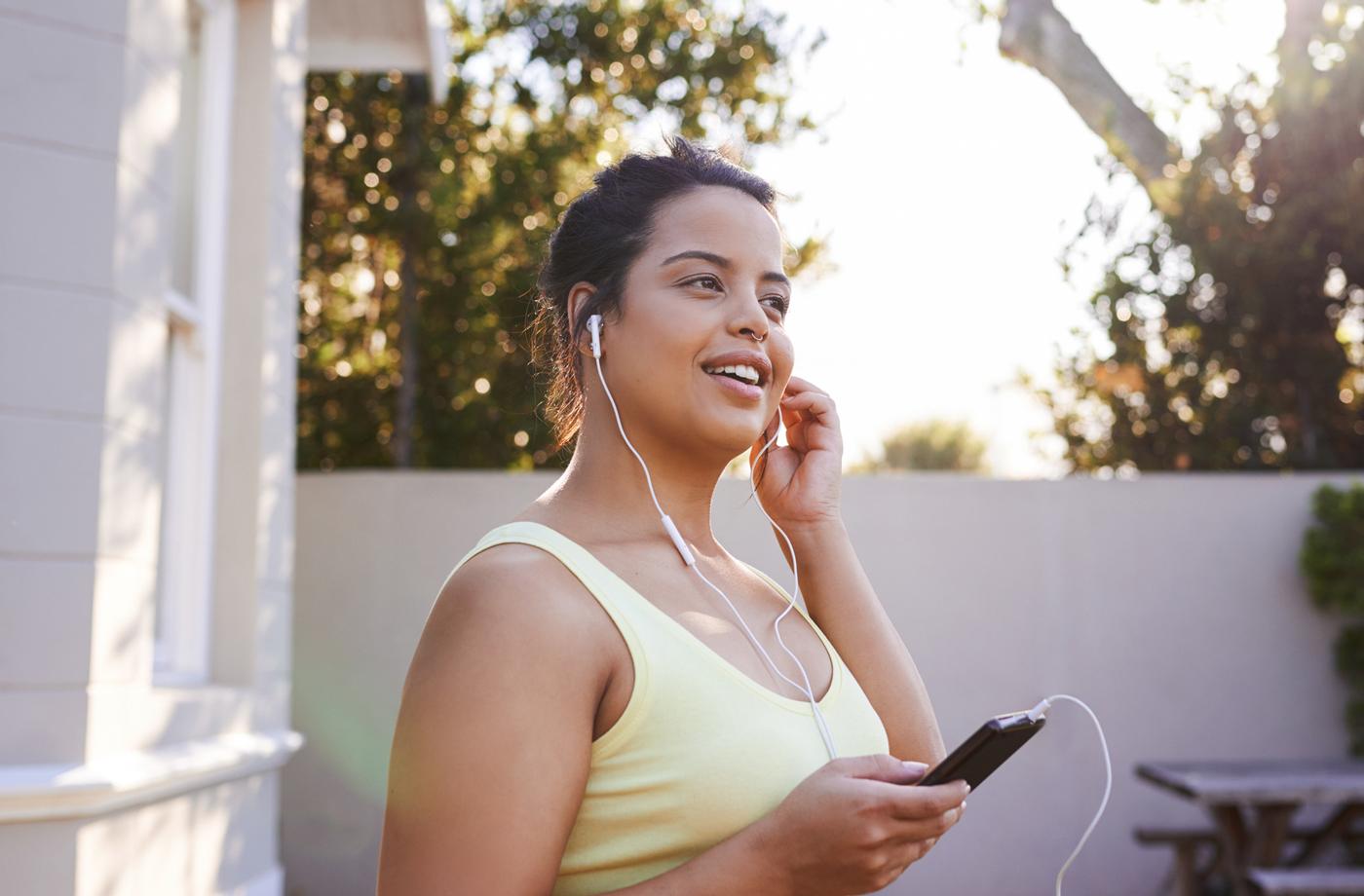 Add Audible to your list of free workout apps