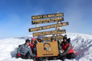 I was part of the first all-black group from the U.S. to climb Mount Kilimanjaro