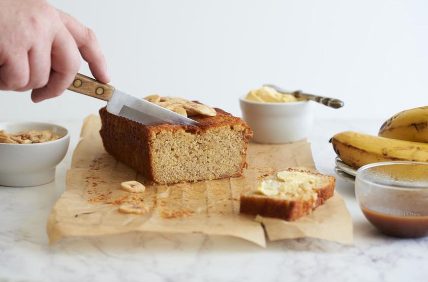 Try Emmy Rossum's healthy banana bread recipe