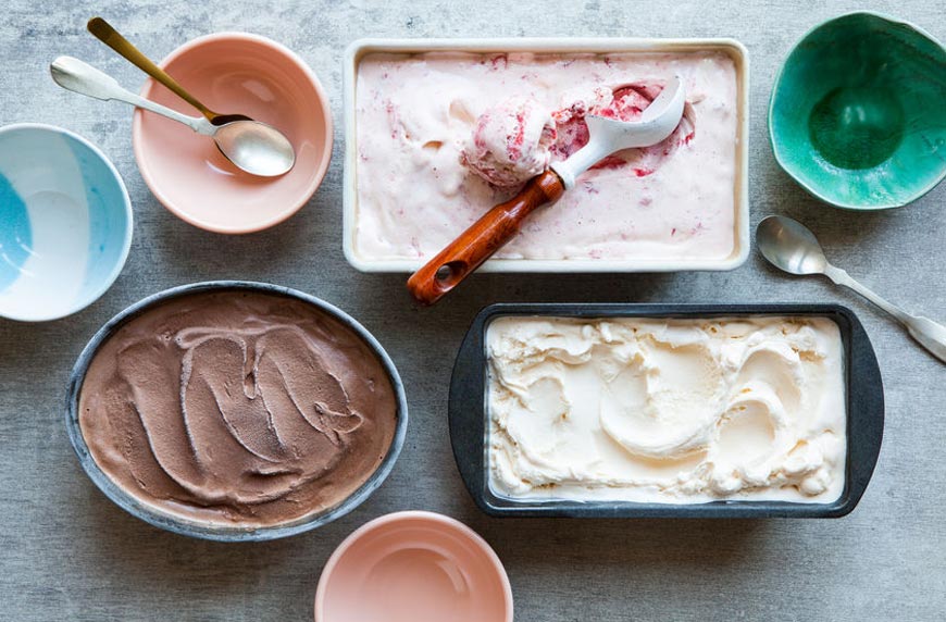 Yes, melted ice cream food poisoning is a thing