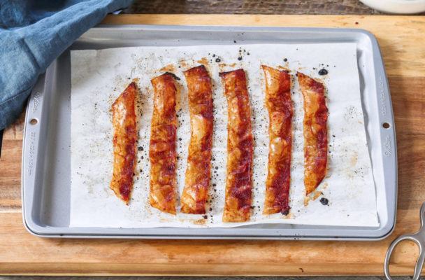 Bacon Lovers: You Can Make a Crispy Vegan Version Out of—Wait for It—Rice Paper
